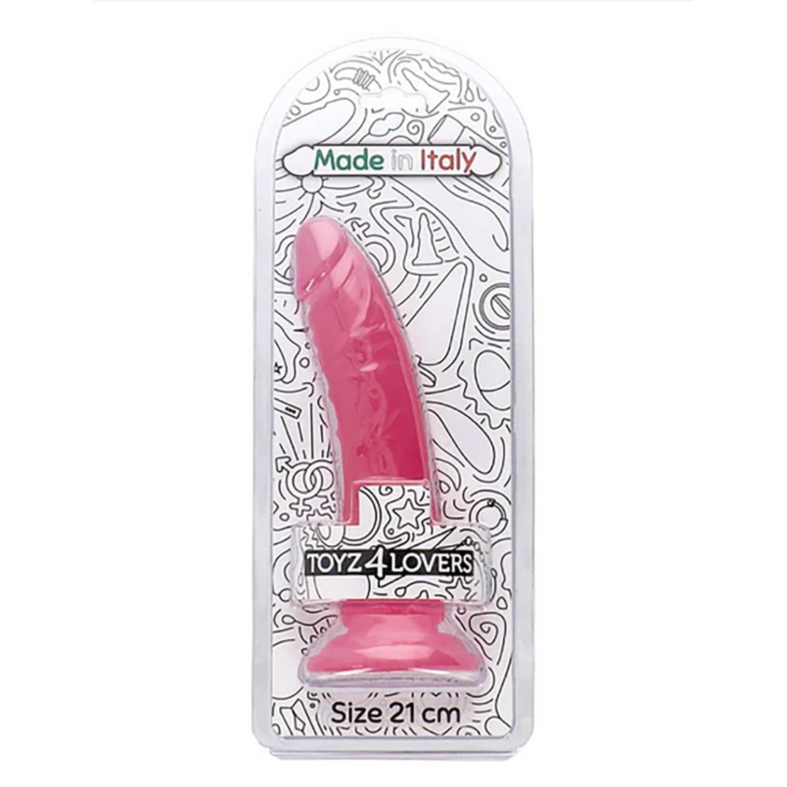 FALLO COLORATO REALISTICO IN JELLY SEX TOY CON...