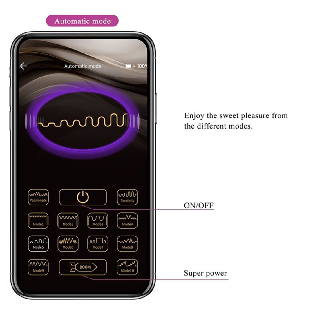 OVETTO SEX TOY CON APP VIBRA A QUALSIASI...