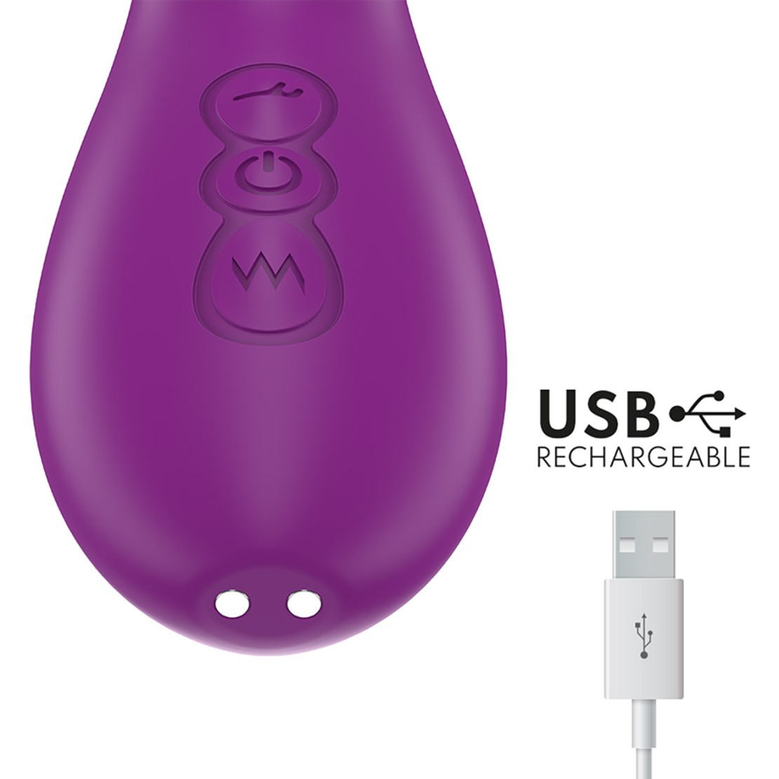 VIBRATORE RABBIT CON LINGUA OSCILLANTE E...