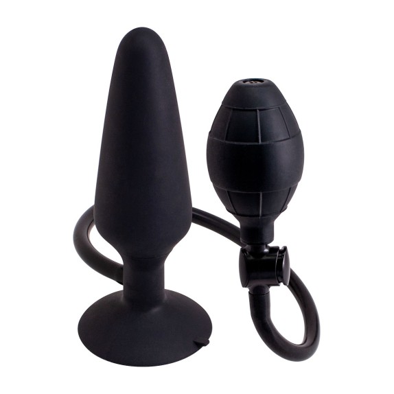 TAPPO PLUG ANALE IN SILICONE SEX TOY GONFIABILE LARGE INFLATABLE