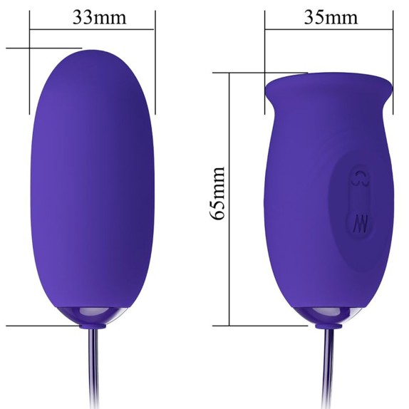 OVETTO VIBRANTE STIMOLATORE CLITORIDE SEX TOY 2 IN 1 DAISY YOUTH
