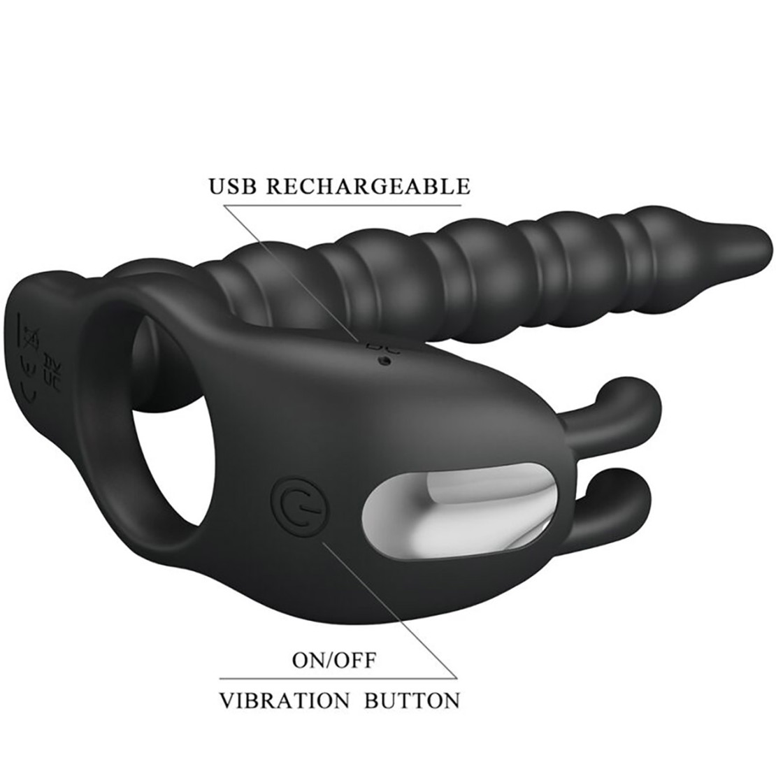 SEX TOY PER DOPPIA PENETRAZIONE DA INDOSSARE...