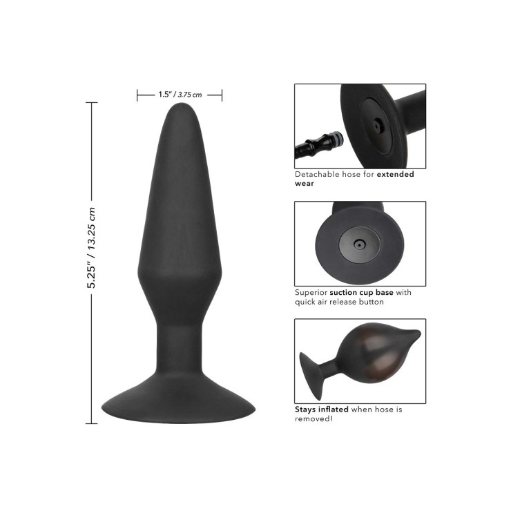 PLUG ANALE GONFIABILE STACCABILE CON VENTOSA SILICONE... 2