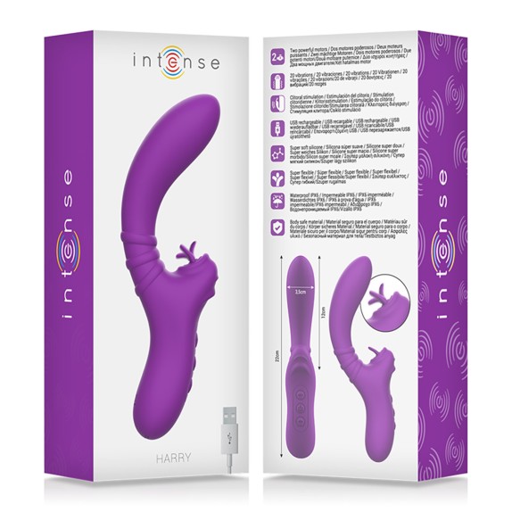 SEX TOY PER DONNA FLESSIBILE CON LINGUA VIBRANTE PUNTO G