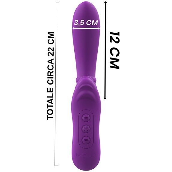 copy of VIBRATORE RABBIT SEX TOY PER DONNA FLESSIBILE CON LINGUA