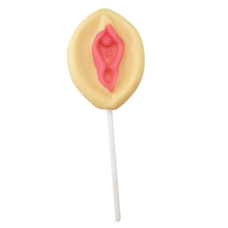 LECCA LECCA A FORMA DI VAGINA CANDY PUSSY LOLLIPOP
