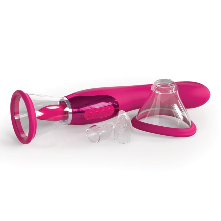 APEX SEX TOY 3IN1 CON COPPETTA CHE ASPIRA, LINGUA E... 2