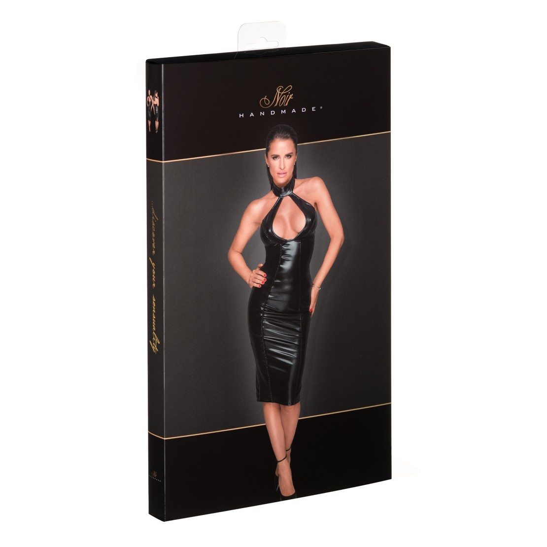 ABITO LUNGO SEXY PER DONNA CON AMPIO SCOLLO E...