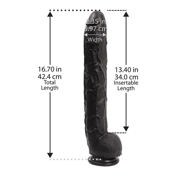 DICK RAMBONE FALLO GRANDE LUNGO 40 CM