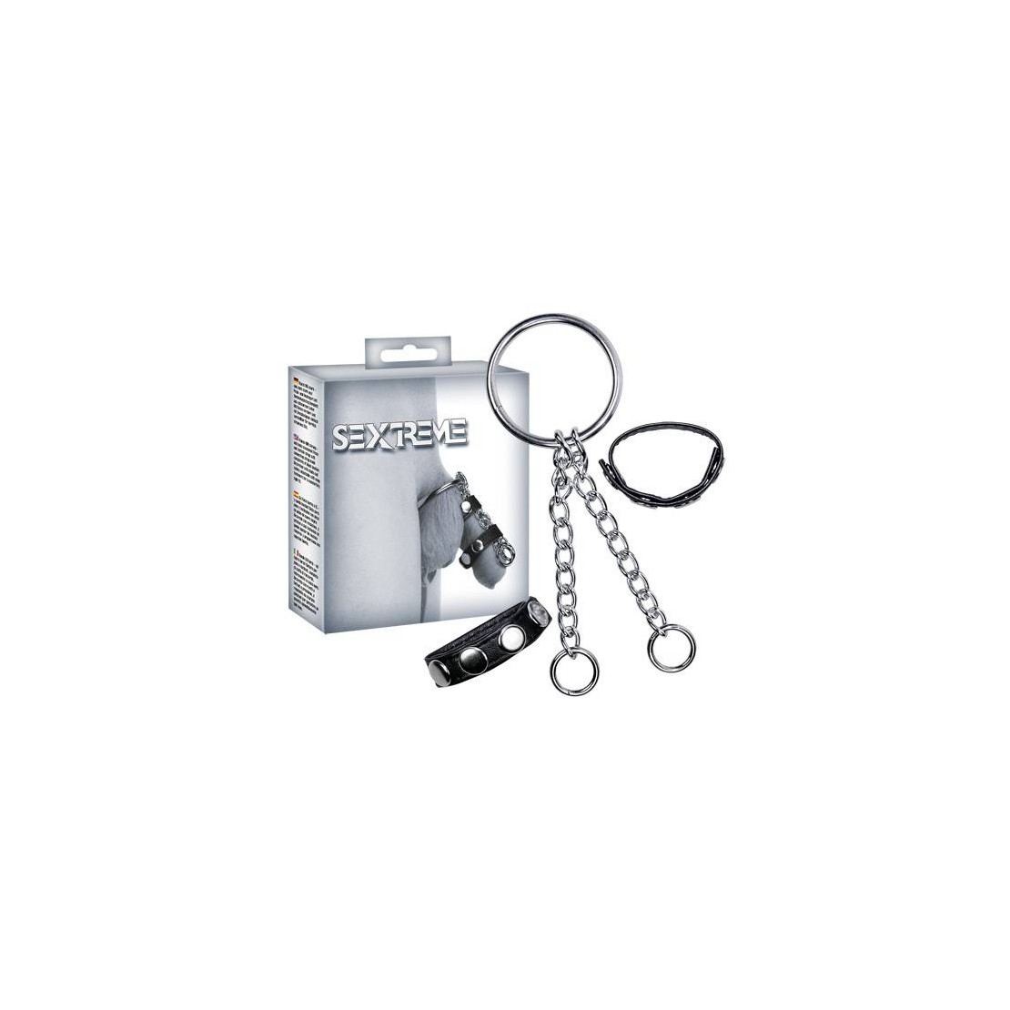 PENIS RING ANELLO PER PENE CON CATENELLE