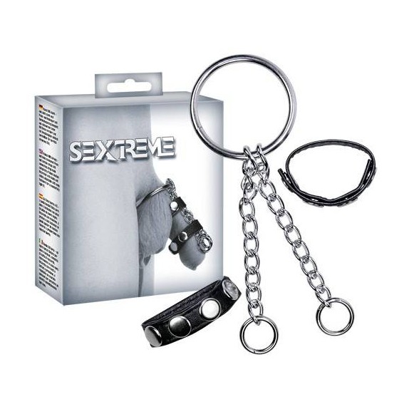 PENIS RING ANELLO PER PENE CON CATENELLE