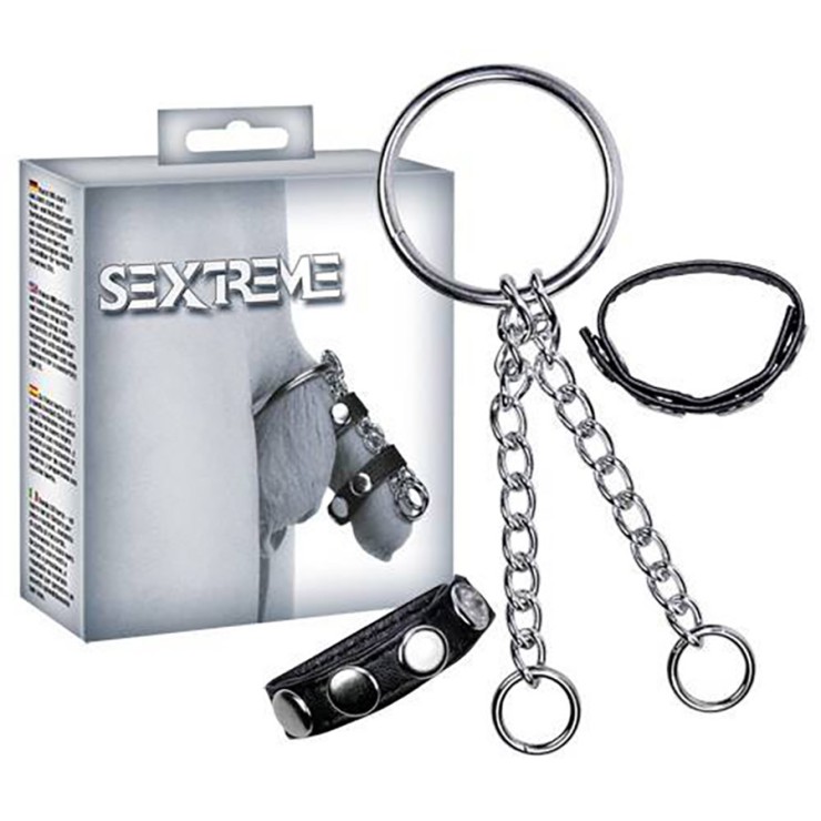 PENIS RING ANELLO PER PENE CON CATENELLE