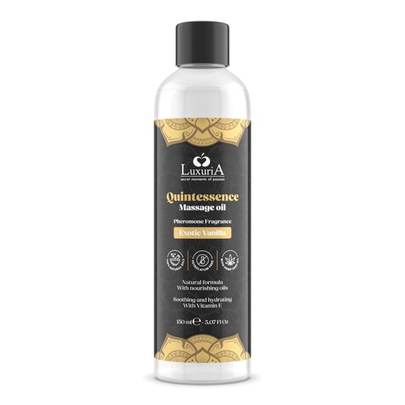 OLIO PER MASSAGGI ALLA VANIGLIA 150 mL EXOTIC VANILLA QUINTESSENCE
