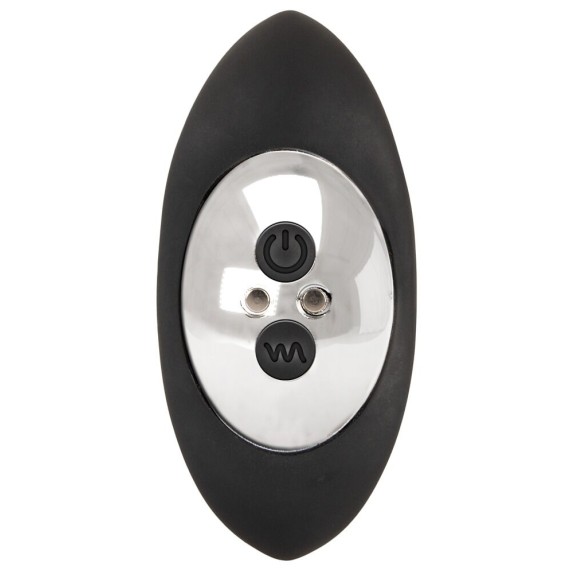 PLUG ANALE CON FORO CENTRALE VIBRANTE SEX TOY WIRELESS ANOS