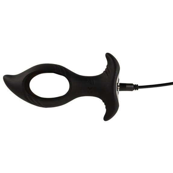PLUG ANALE CON FORO CENTRALE VIBRANTE SEX TOY WIRELESS ANOS