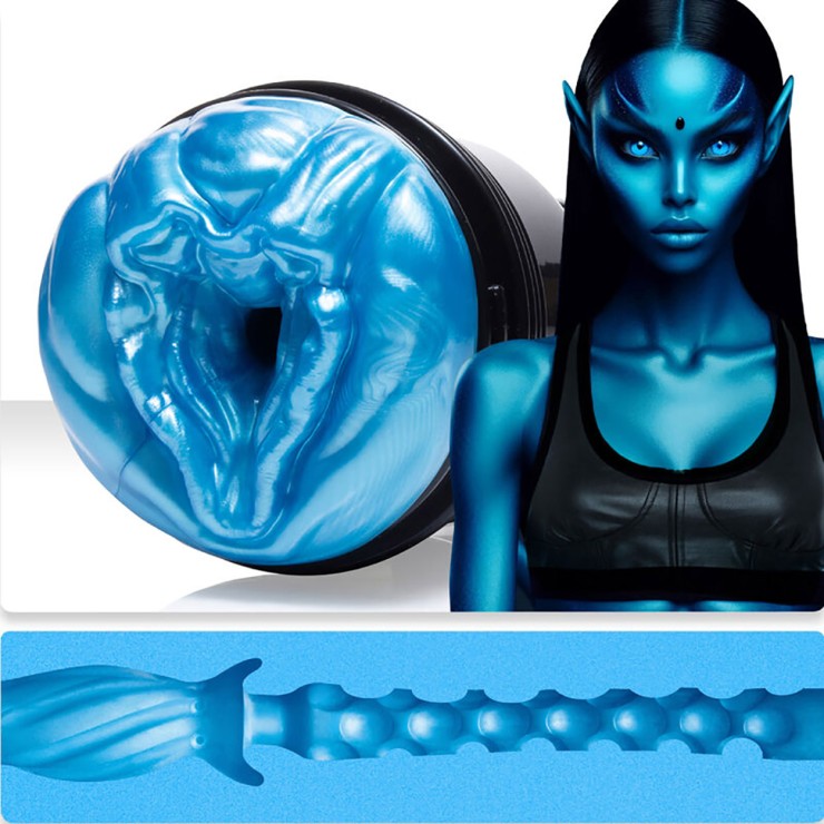 ALIEN FLESHLIGHT A FORMA DI VAGINA SEXY MASTURBATORE PER...
