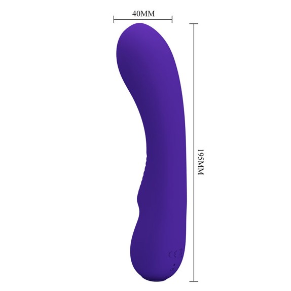 VIBRATORE PER PUNTO G FLESSIBILE SEX TOY IN SILICONE MATT