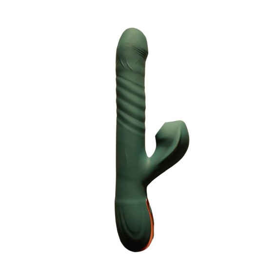 VIBRATORE RABBIT 4 IN 1 CON MOVIMENTO SU E GIÙ, RISCALDANTE E SUZIONE