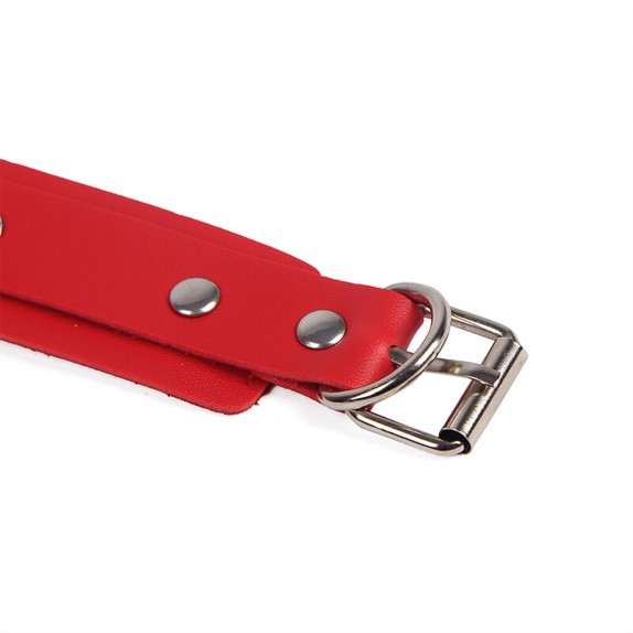 HARNESS PER GLUTEI ROSSO CON INCROCIO E MANETTE REGOLABILE SUBBLIME