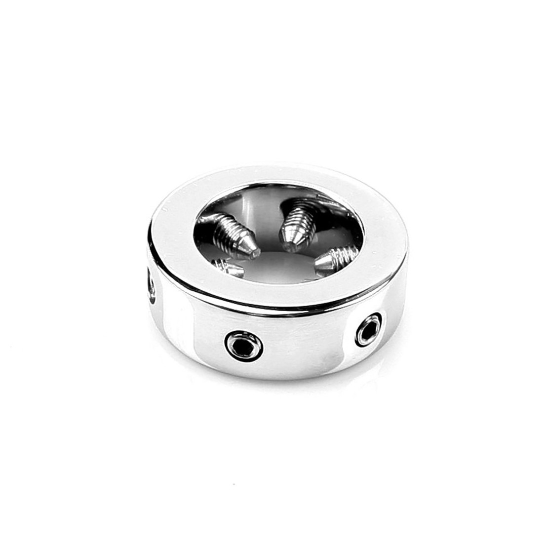 ANELLO CON PUNTE PER IL GLANDE IN ACCIAIO