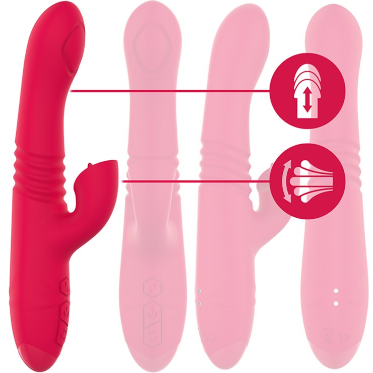 VIBRATORE RABBIT SEX TOY PER DONNA CON MOVIMENTO...