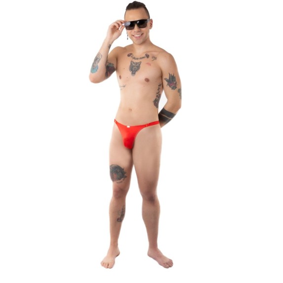 PERIZOMA SGANCIABILE ROSSO SEXY PER UOMO EROS VENEZIANI