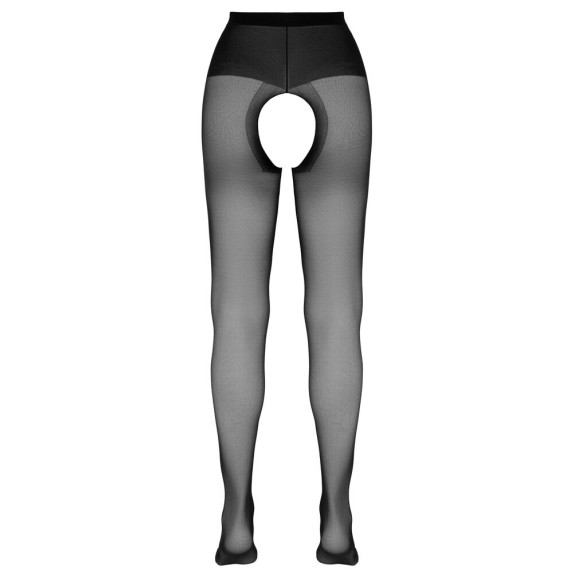 COLLANT APERTI SEXY VELATI 20 DENARI PER DONNA TAGLIE FORTI