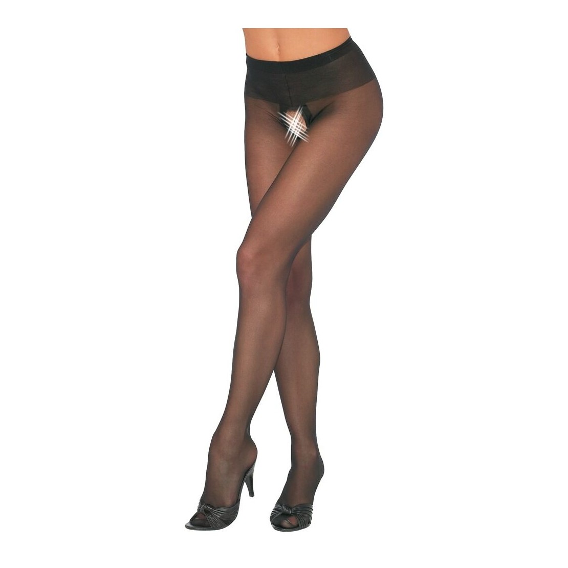 COLLANT APERTI SEXY VELATI 20 DENARI PER DONNA...