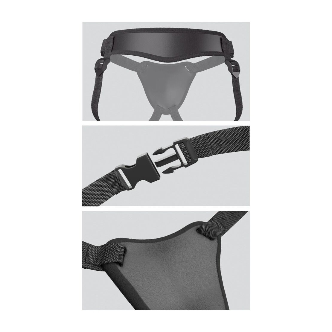 MUTANDINA STRAP-ON CON BASE PER VENTOSA E...