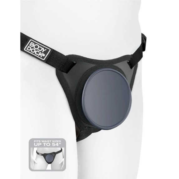 MUTANDINA STRAP-ON CON BASE PER VENTOSA E CUSCINETTO BODY DOCK ELITE