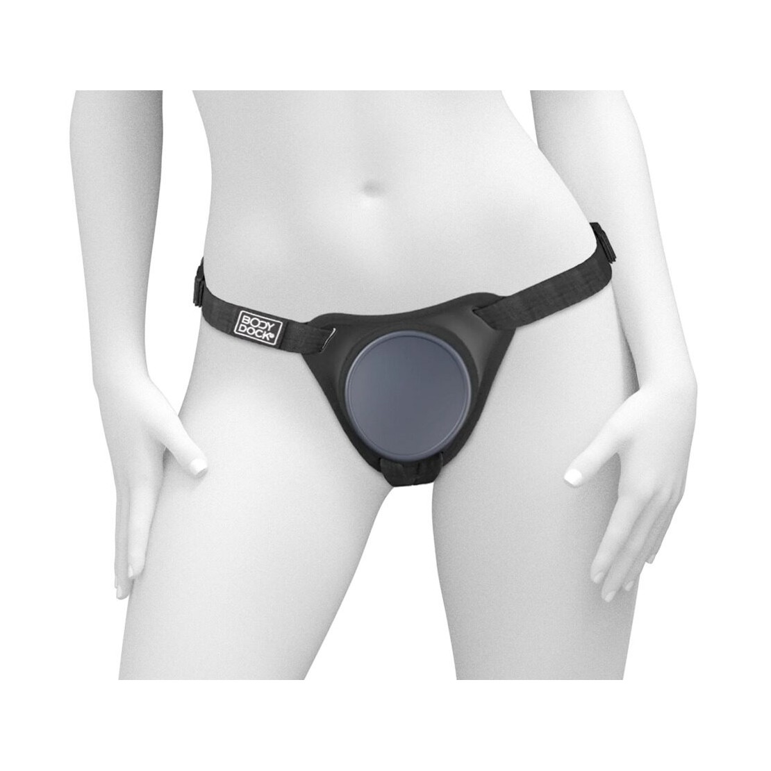 MUTANDINA STRAP-ON CON BASE PER VENTOSA E...