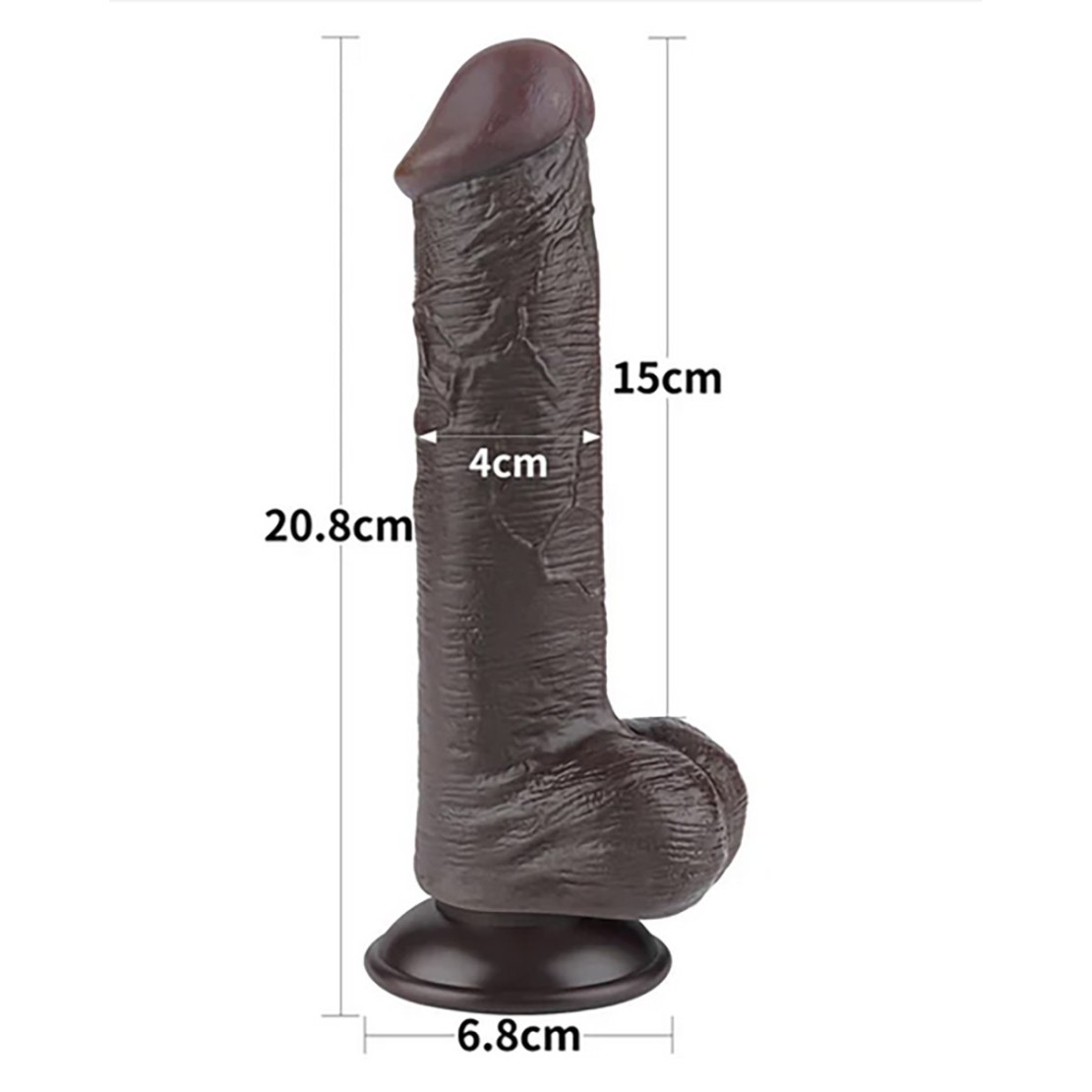 FALLO REALISTICO SEX TOY A DOPPIA DENSITA' CON...