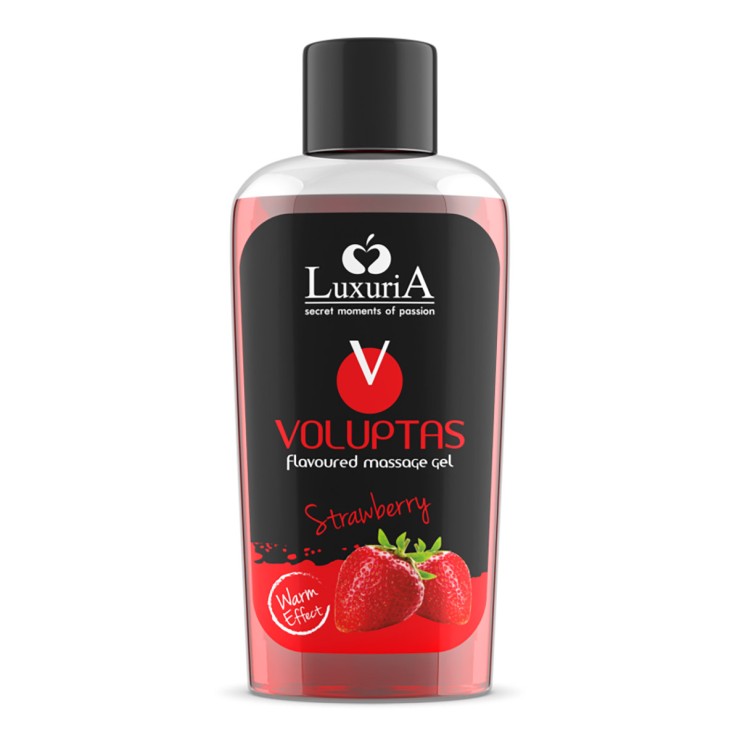 OLIO ALLA FRAGOLA COMMESTIBILE PER SEXY MASSAGGIO 100 ML