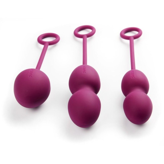 PALLINE VAGINALI KEGEL IN SILICONE CON PESO AUTOVIBRANTI NOVA SVAKOM
