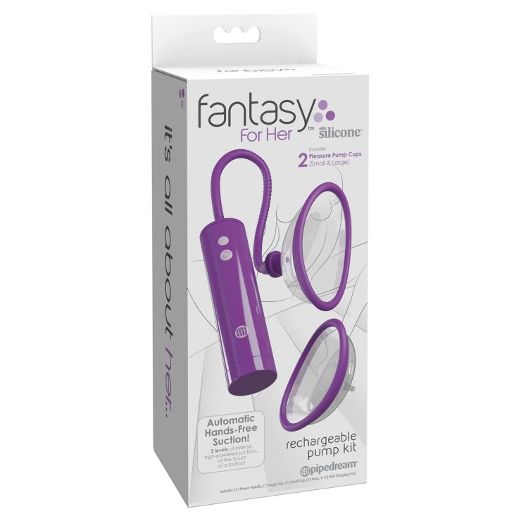 POMPA AUTOMATICA PER VAGINA SEX TOY RICARICABILE CON DUE...