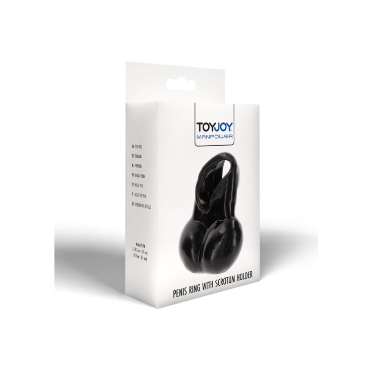 copy of ANELLO PER IL PENE CON SUPPORTO PER TESTICOLI IN...