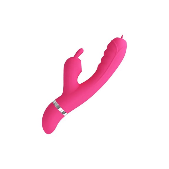 VIBRATORE RABBIT SEX TOY PER DONNA CON SUZIONE E VIBRAZIONE CON LINGUA PHOENIX