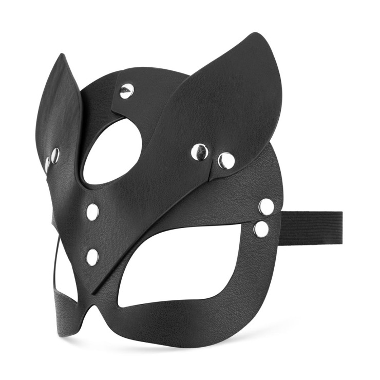 MASCHERA SEXY DA GATTINA IN FINTA PELLE CON ELASTICO E... 2