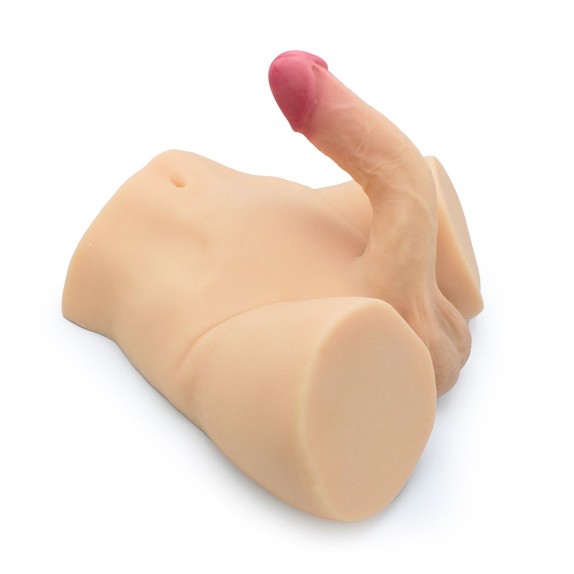 MASTURBATORE SUPER REALISTICO DI UOMO CON PENE MEZZO BUSTO SOLO BACINO