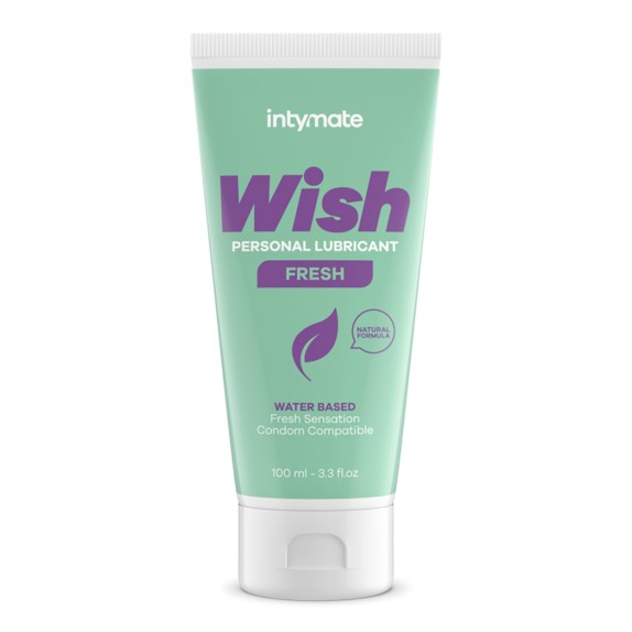 LUBRIFICANTE A BASE D'ACQUA EFFETTO FREDDO 100 ML BIOLOGICO WISH FRESH