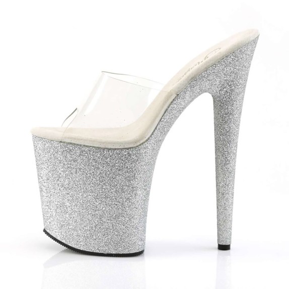 copy of SANDALI 20 CM ARGENTO GLITTER