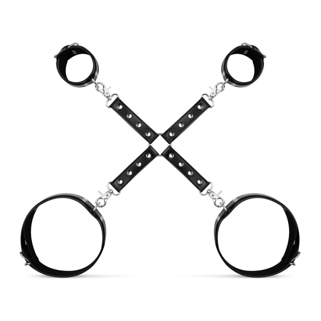 COSTRITTIVO BDSM CON MANETTE PER POLSI E COSCE...