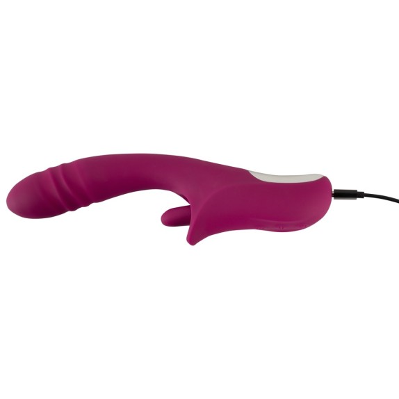 VIBRATORE SEX TOY MOVIMENTO SU E GIÙ & LECCA CLITORIDE CON VIBRAZIONE