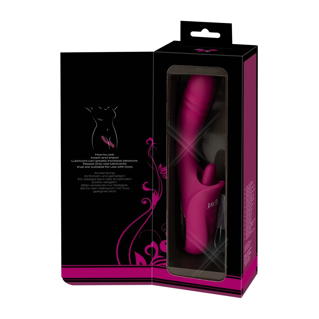 RABBIT SEX TOY CON MOVIMENTO SU E GIÙ & LECCA...