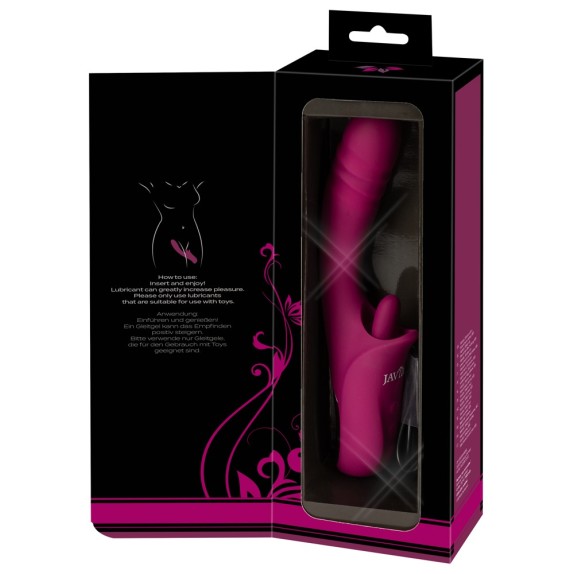 VIBRATORE SEX TOY MOVIMENTO SU E GIÙ & LECCA CLITORIDE CON VIBRAZIONE