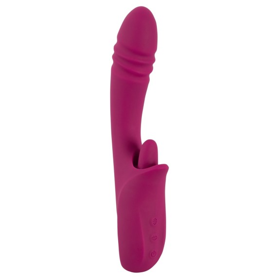 RABBIT SEX TOY CON MOVIMENTO SU E GIÙ & LECCA CLITORIDE CON VIBRAZIONE