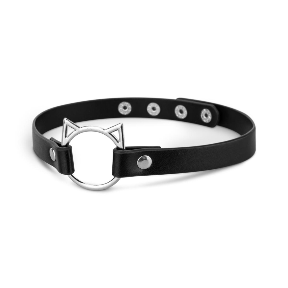 COLLARINO SEXY KITTY CHOCKER CON ANELLO CON...