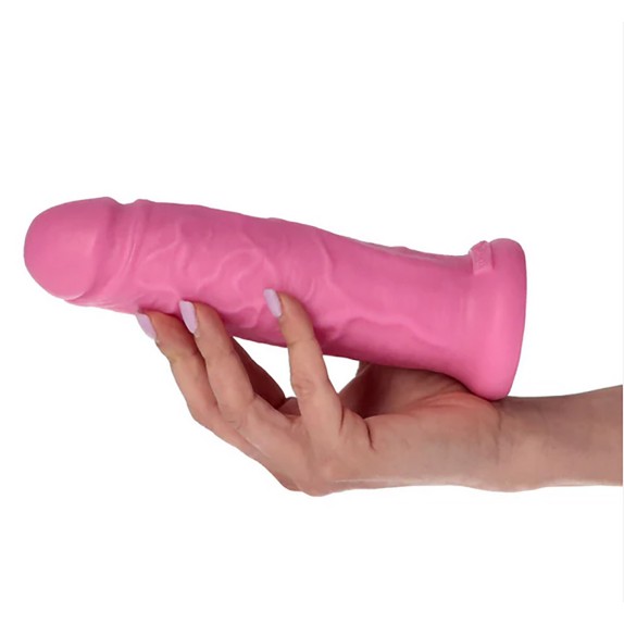 FALLO DILDO REALISTICO 20 CM IN JELLY BLU CON VENTOSA