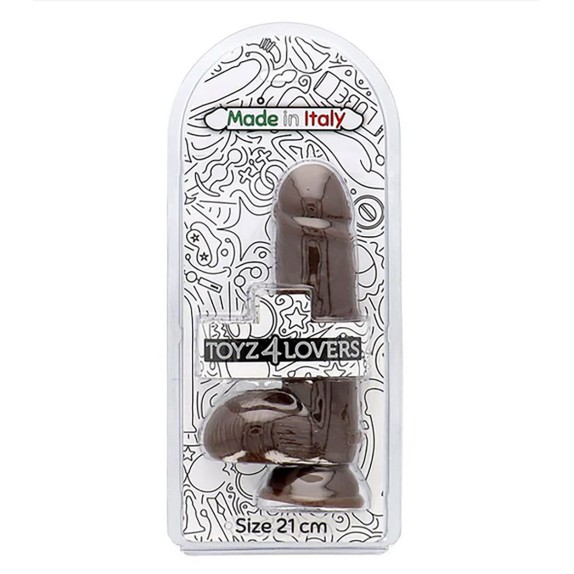 DILDO REALISTICO IN PVC CON TESTICOLI E VENTOSA ARMANDO 21 CM