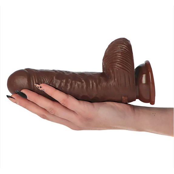 DILDO REALISTICO IN PVC CON TESTICOLI E VENTOSA ARMANDO 21 CM